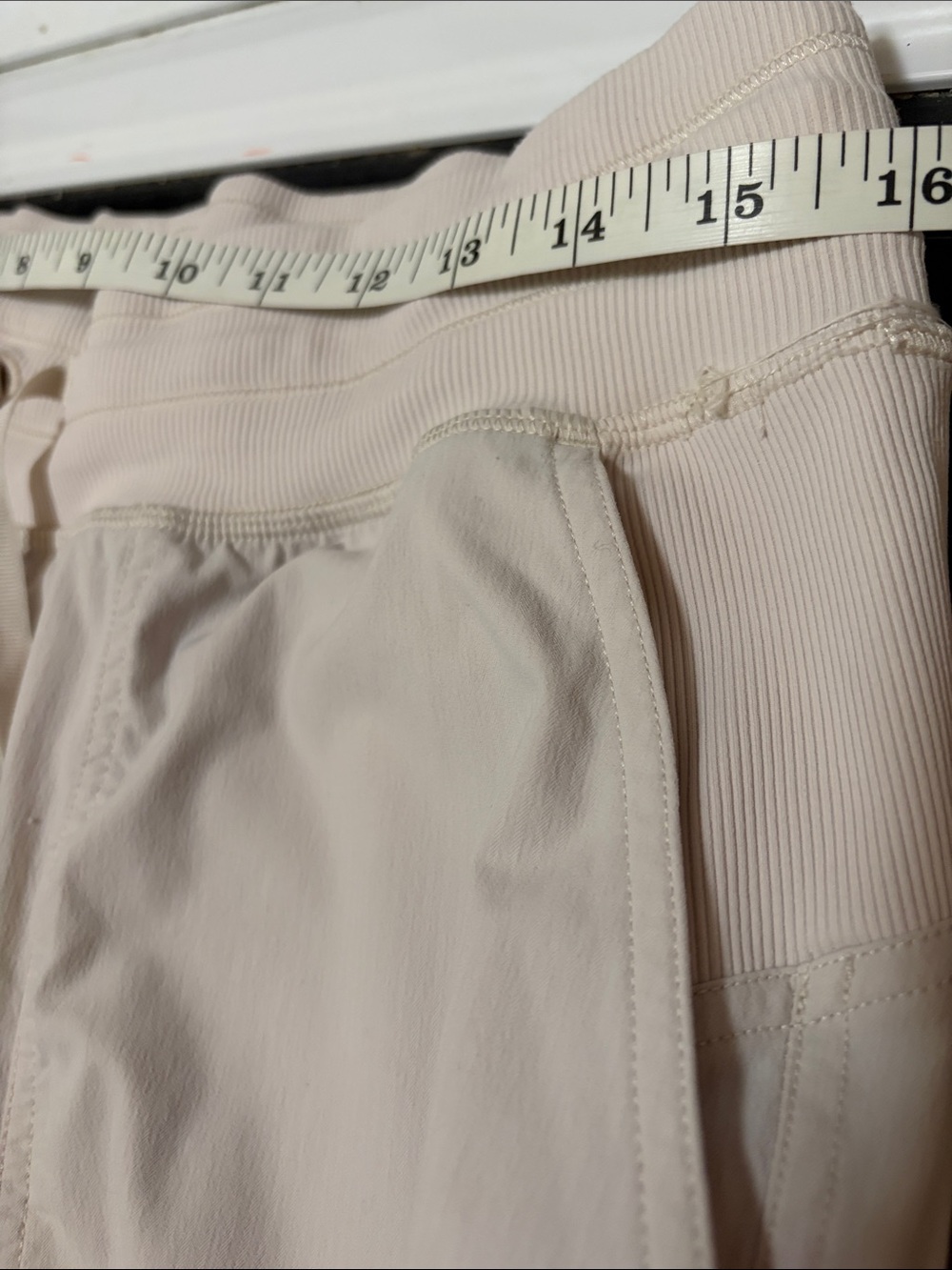 Lululemon Women's Dance Light Beige Drawstring Jogger Pants - Picture 4 of 10